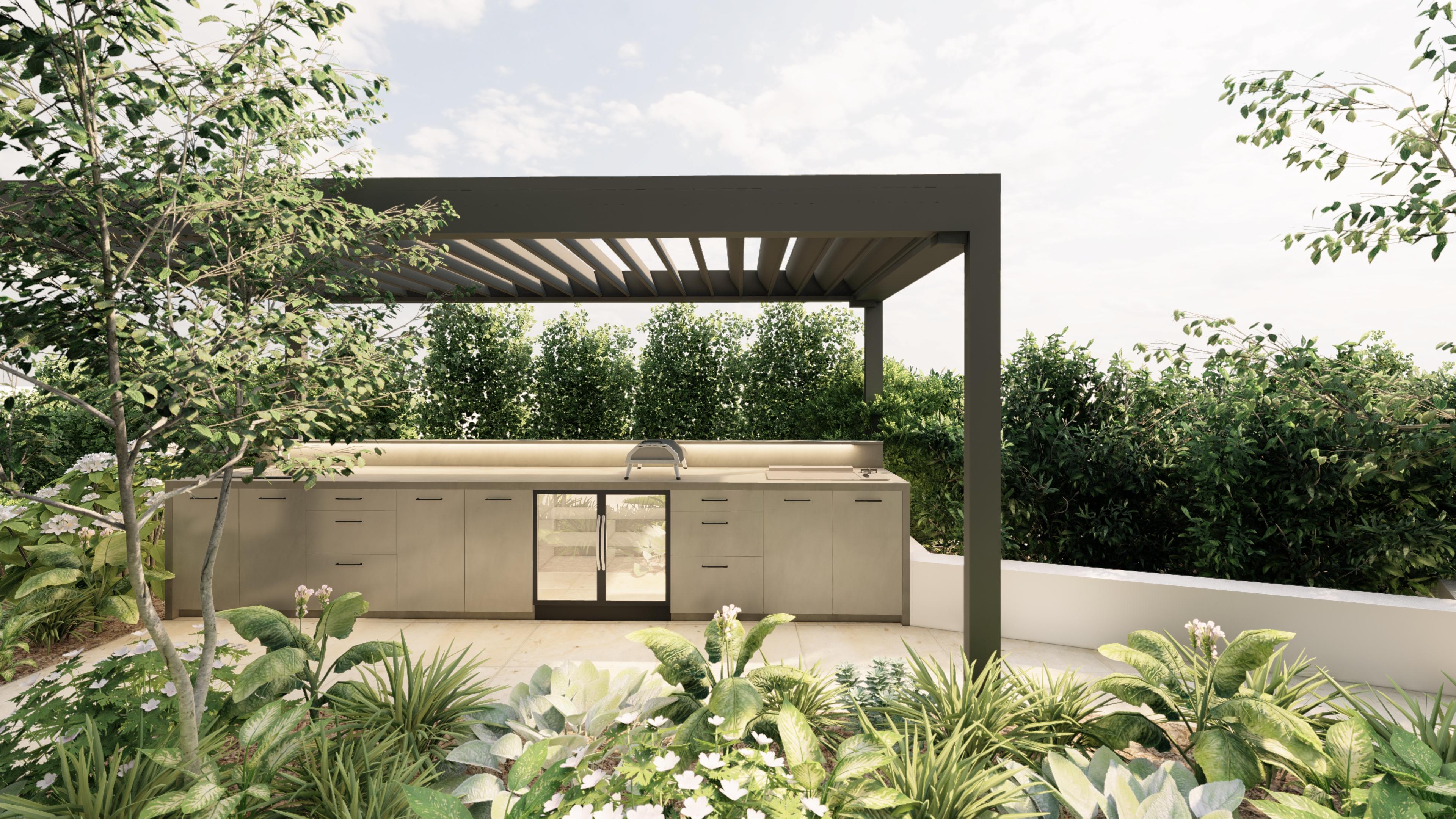 Buda Hills Villa Garden Detail 2