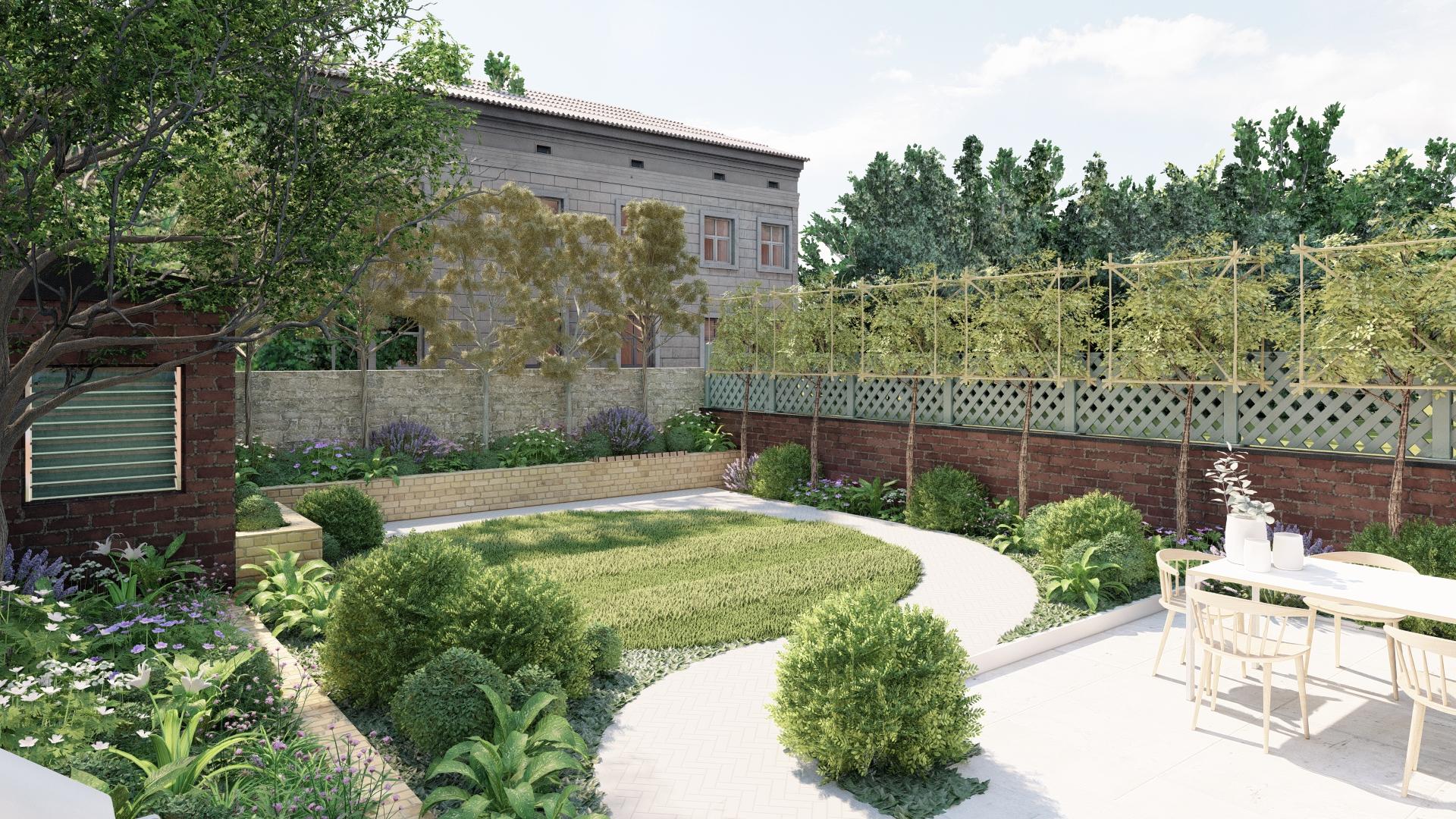 Dún Laoghaire Coastal Garden Visualization