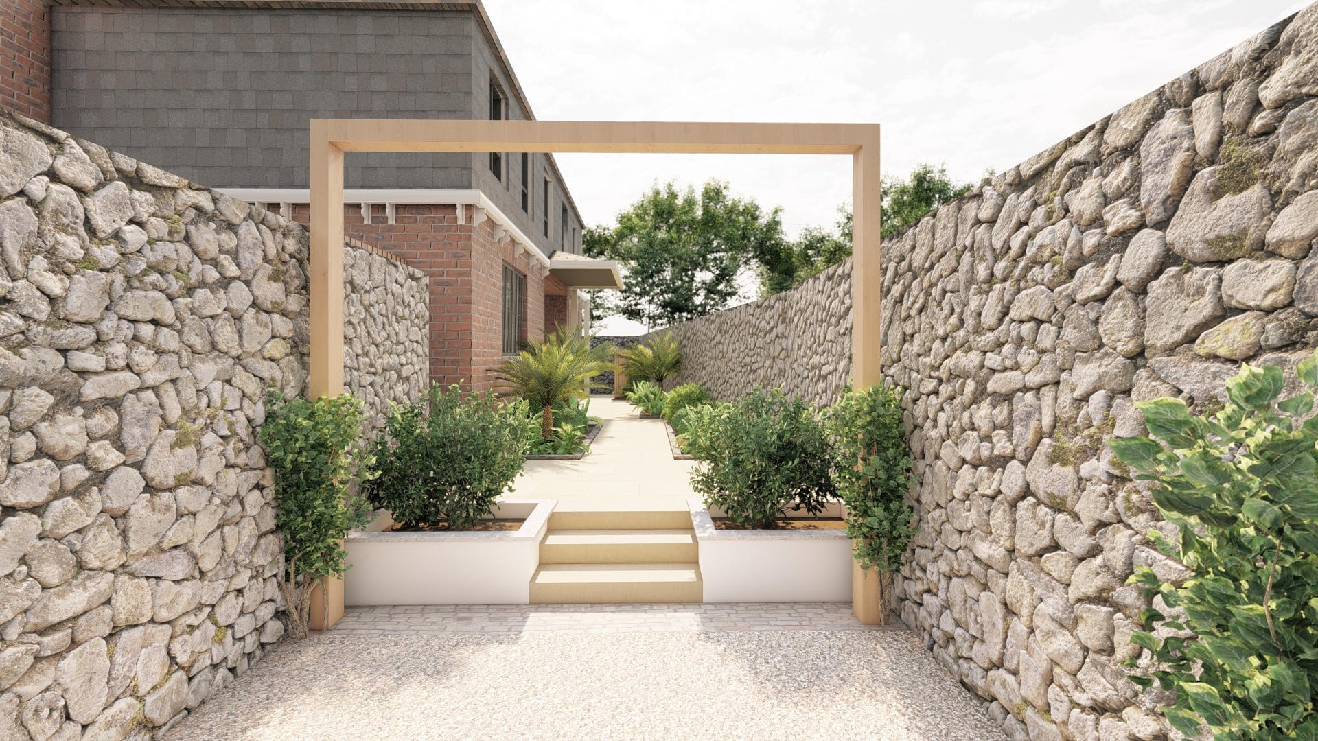 Dalkey Coastal Villa Landscape Design Detail 1
