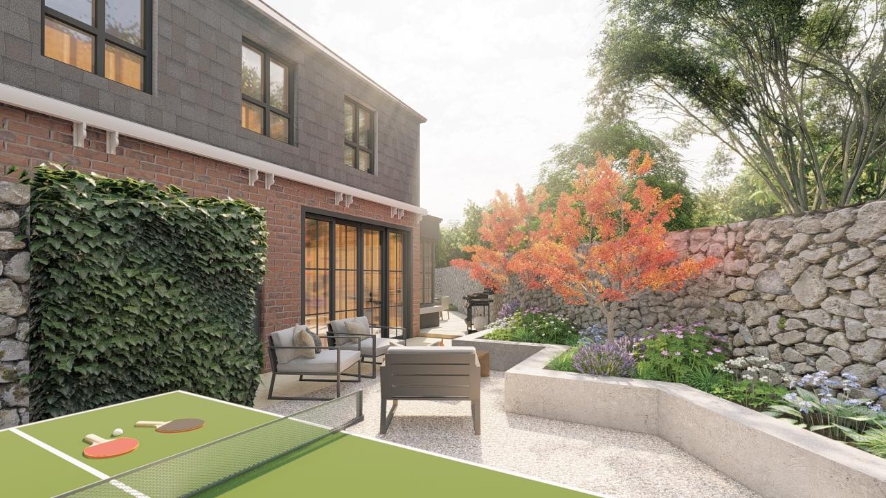 Dalkey Coastal Villa Landscape Design Detail 3