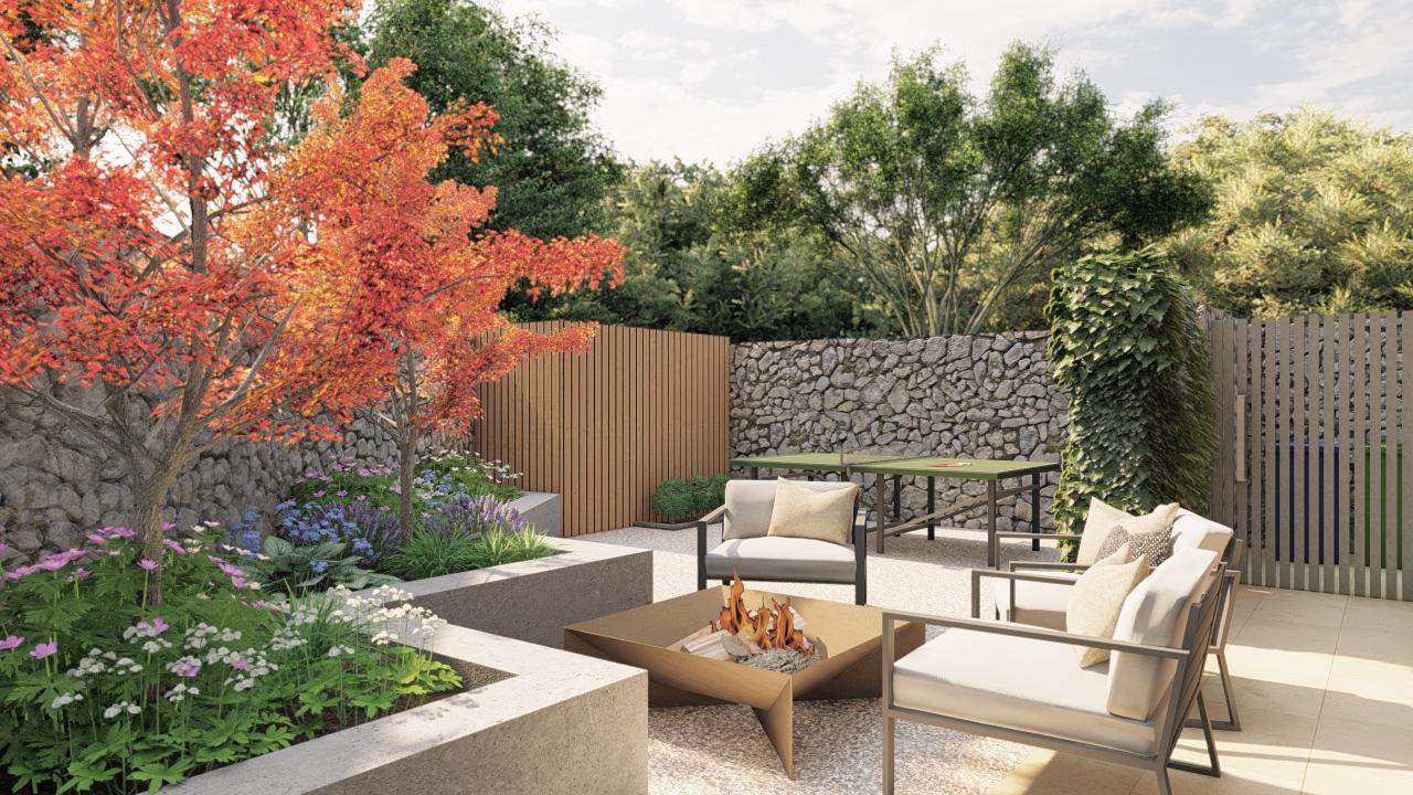 Dalkey Coastal Villa Landscape Design Detail 4
