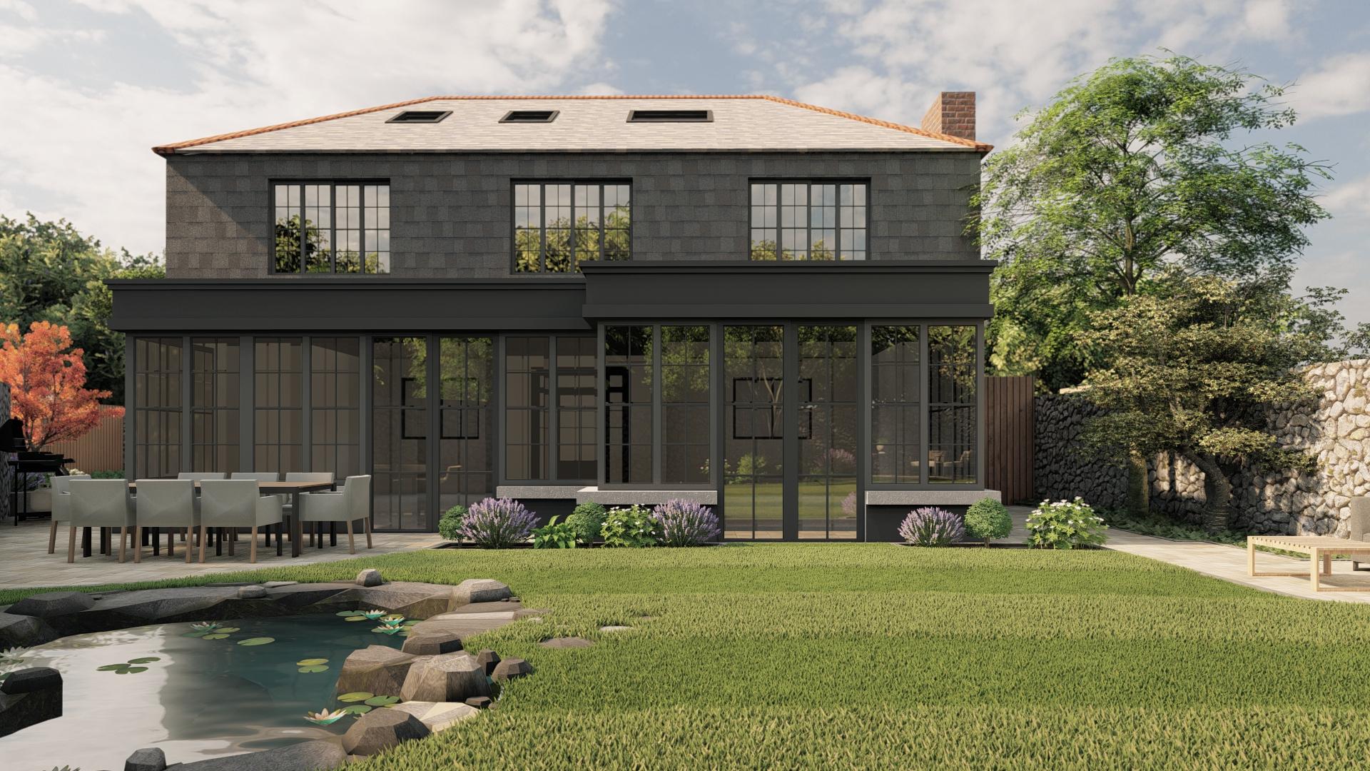 Dalkey Coastal Villa Landscape Design Detail 5