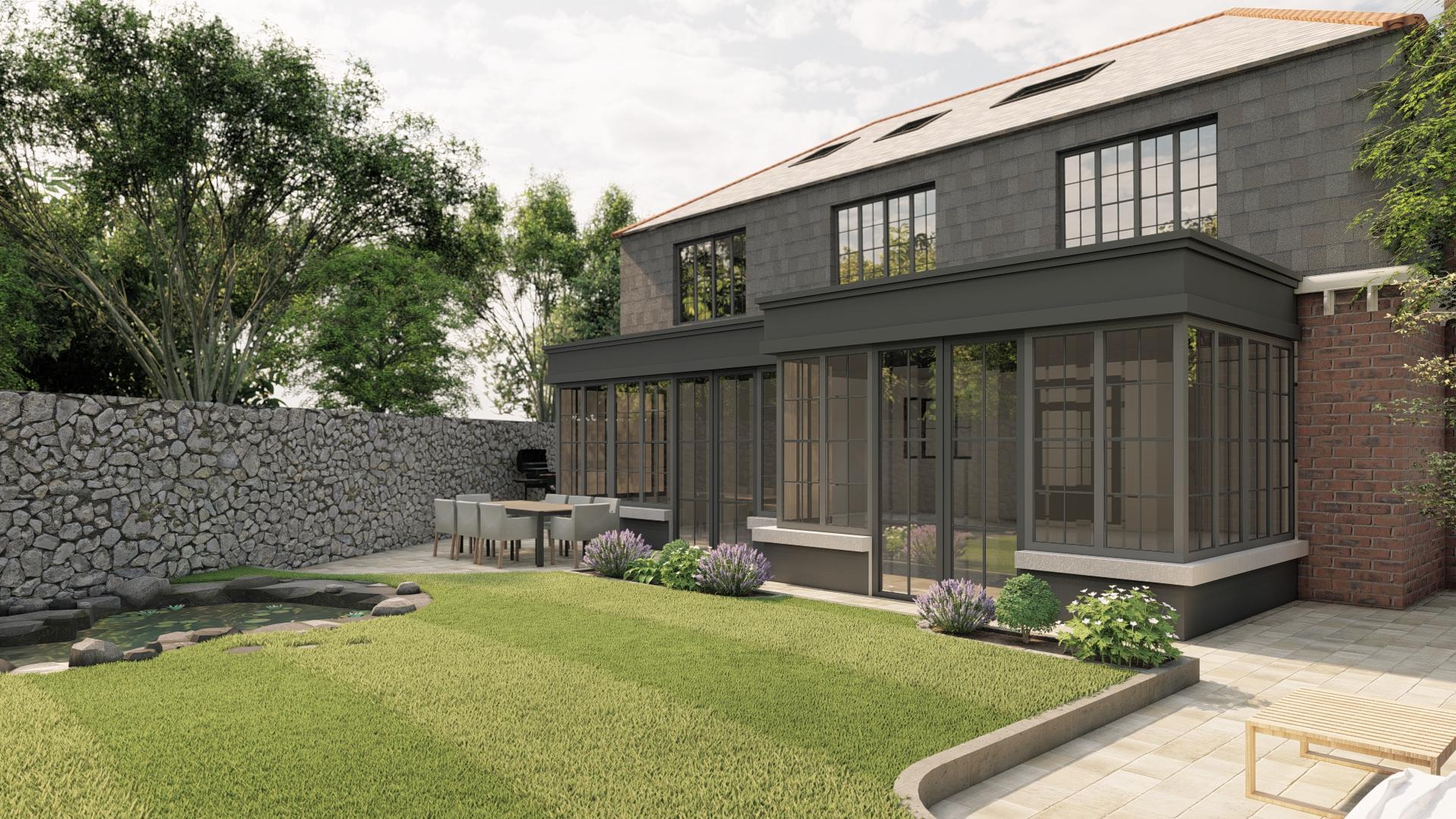Dalkey Coastal Villa Landscape Design Detail 6