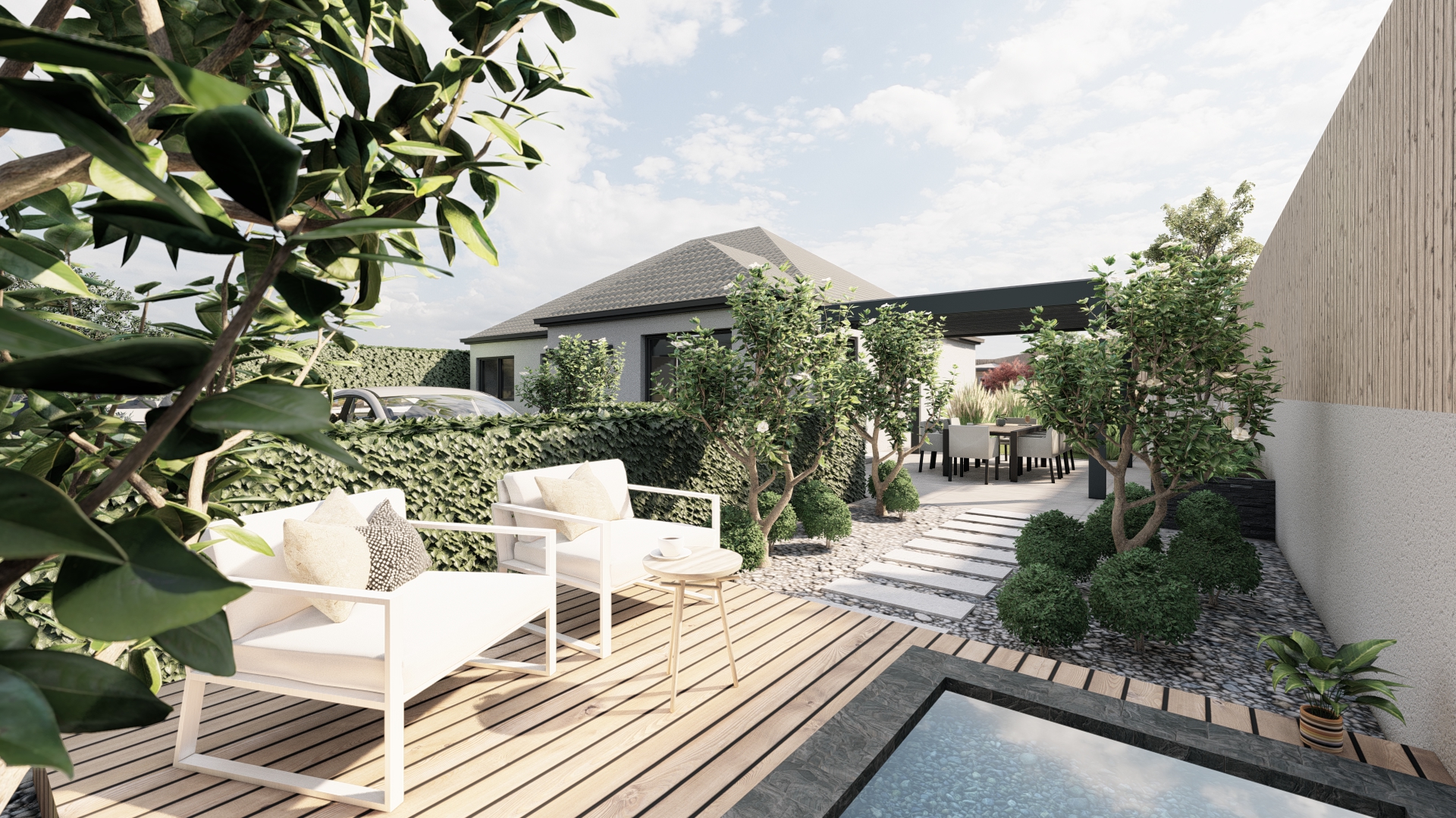 Luxury Garden Design in Killiney