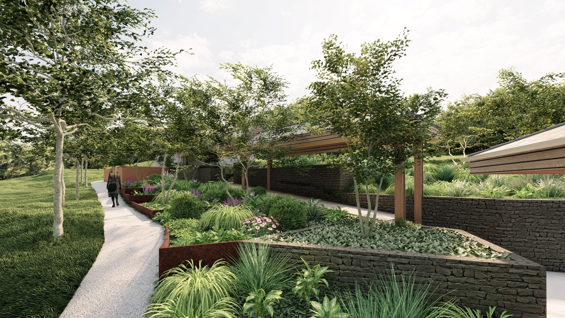 Terraced Garden Retreat